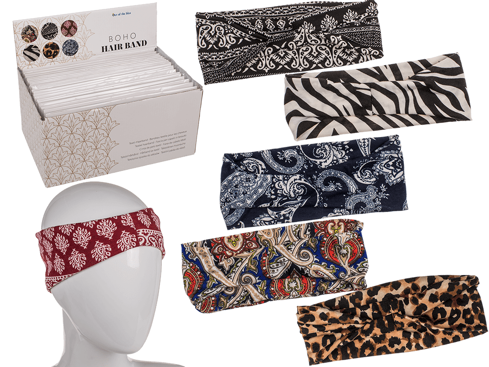 Textile Hairband, BOHO - Classic,