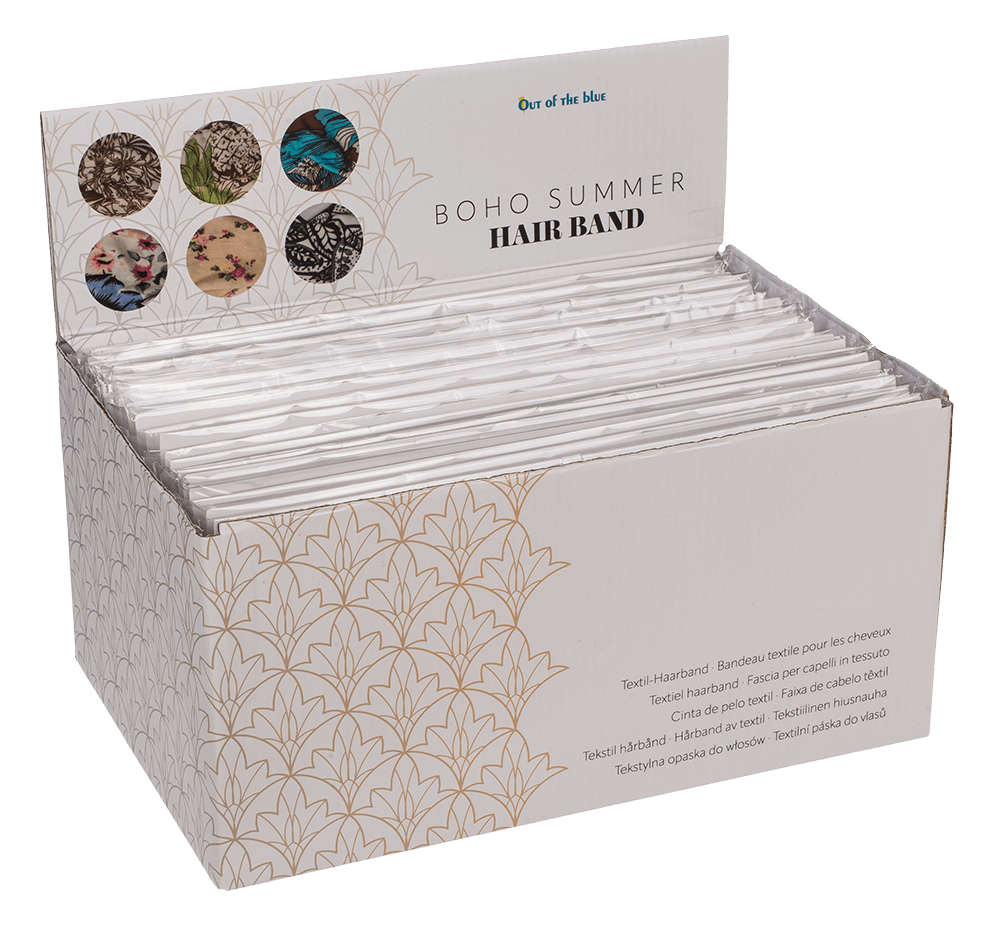 Textile Hairband, BOHO - Summer,