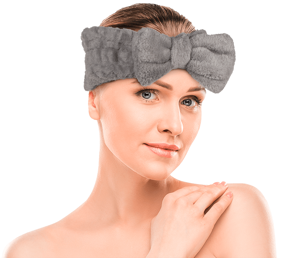 Textile Hairband, Fluffy Bow,