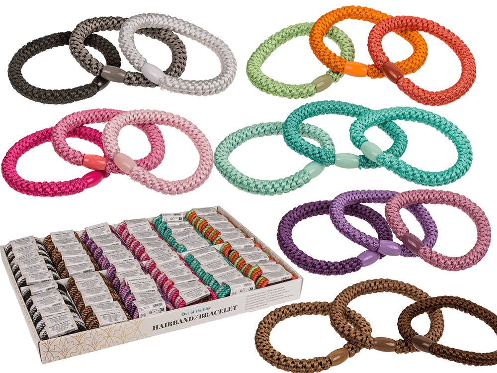 Starter set, Textile hairband/bracelet,