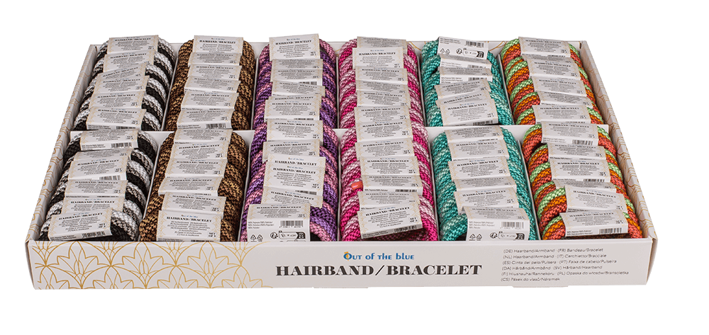 Starter set, Textile hairband/bracelet,