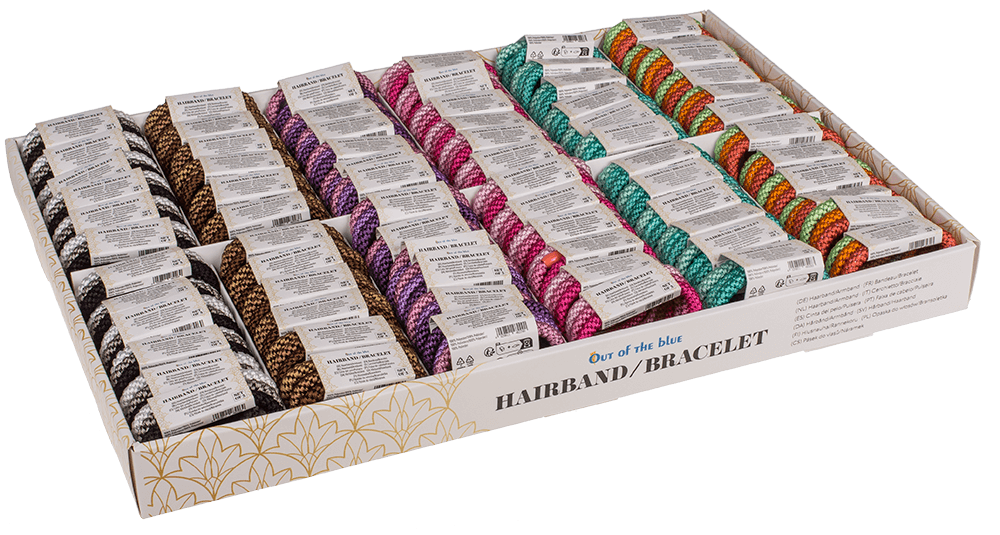 Starter set, Textile hairband/bracelet,
