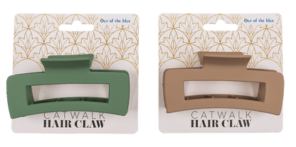 Catwalk hair claw, angular,