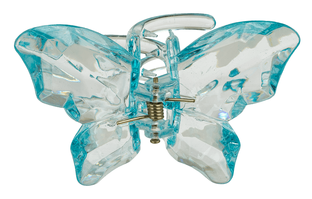 Acrylic hair claw, Butterfly,