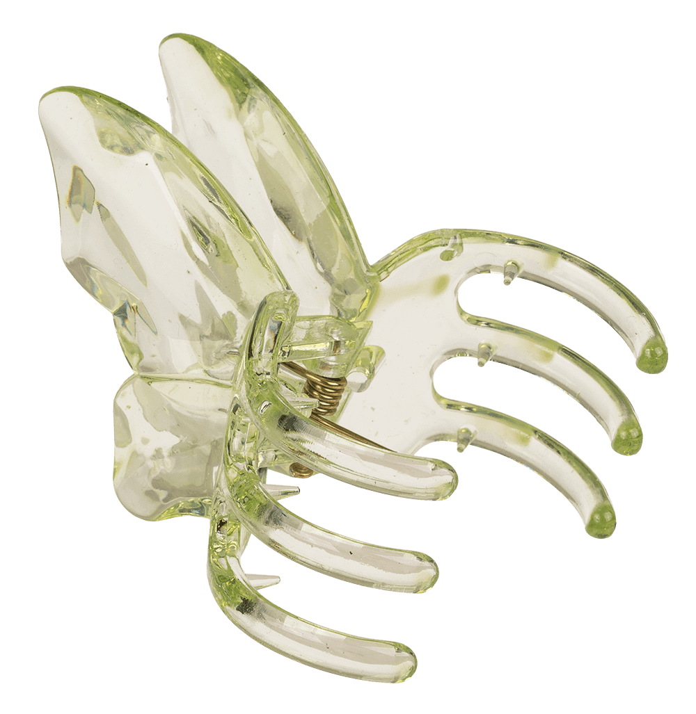 Acrylic hair claw, Butterfly,