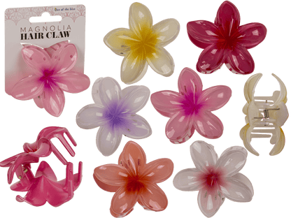 Hair claw, Magnolia,