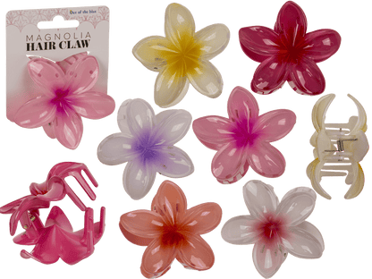 Hair claw, Magnolia,