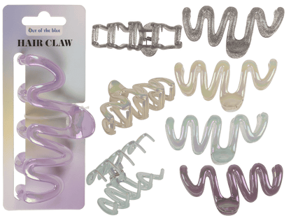 Hair claw, Curve,
