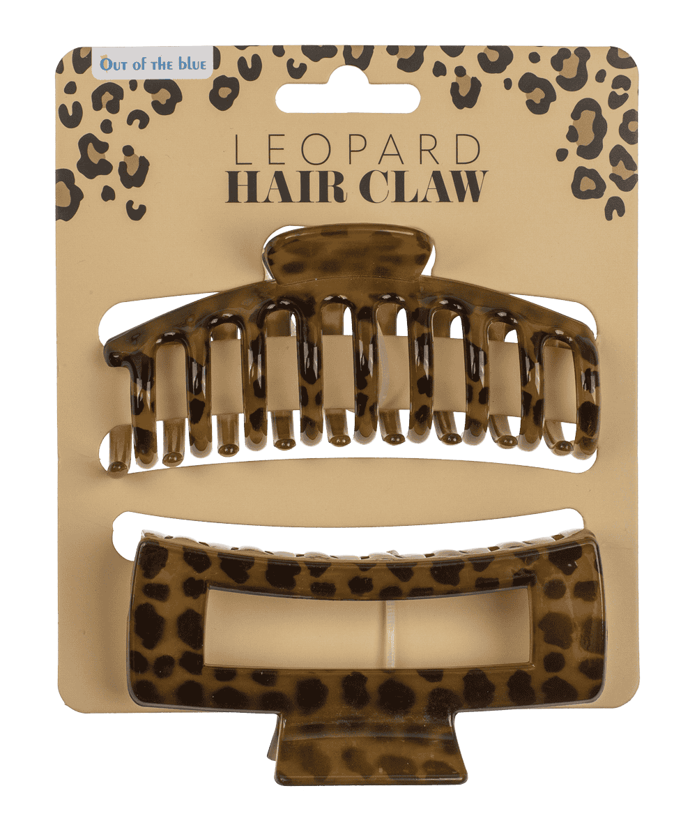 Hair claw, Leopard