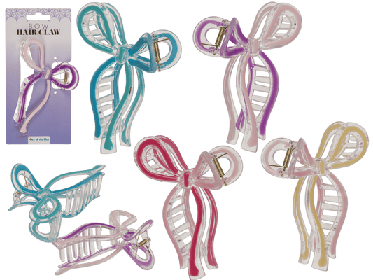 Hair Claw, Bow,