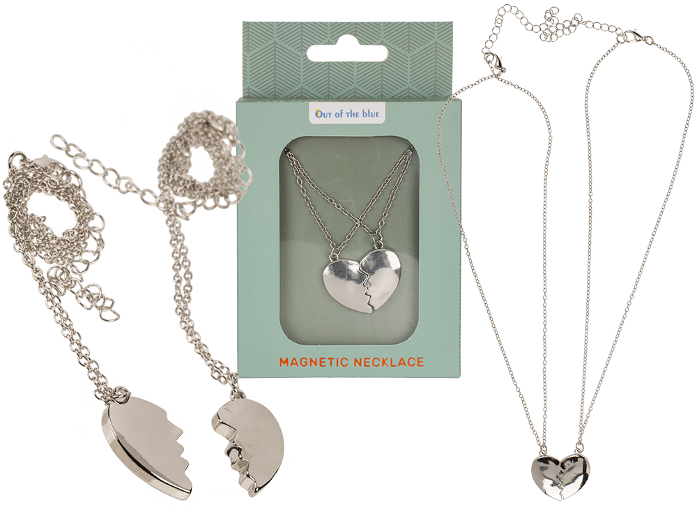 Magnetic Necklace, Heart,