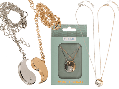 Magnetic Necklace, Ying and Yang,