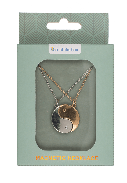 Magnetic Necklace, Ying and Yang,