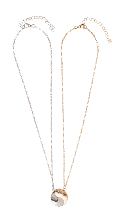 Magnetic Necklace, Ying and Yang,