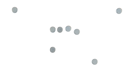 Photo steel wire with 12 magnets ,