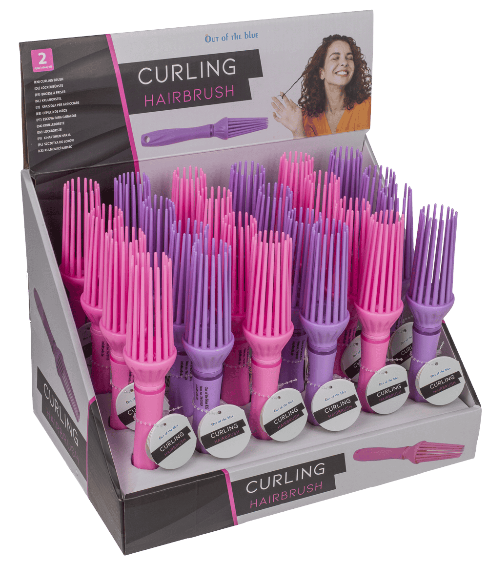 Curling Hairbrush, 22 x 2 cm,