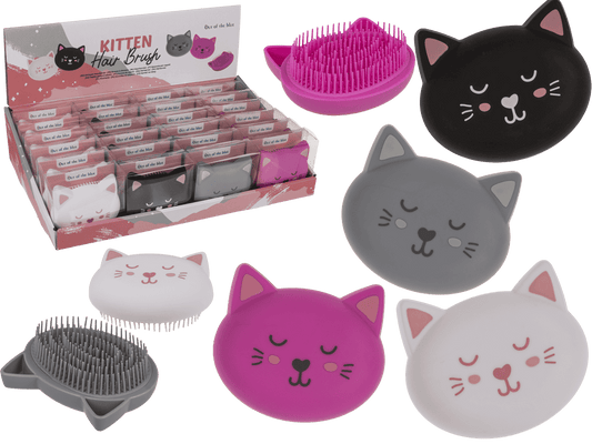 Hair brush, Kitten,