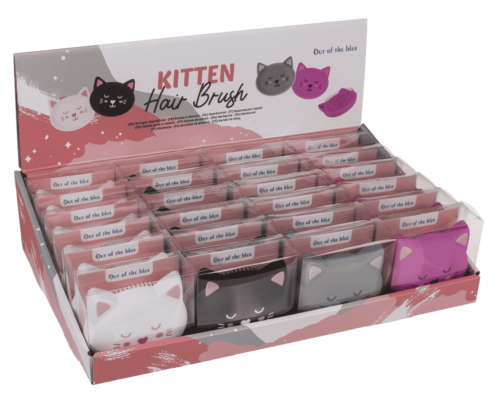 Peine-cepillo Curry, gatito