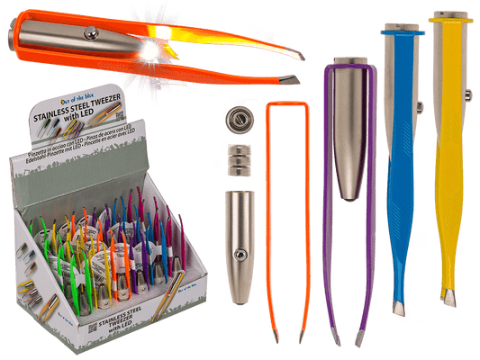 Stainless steel tweezer, Colours,