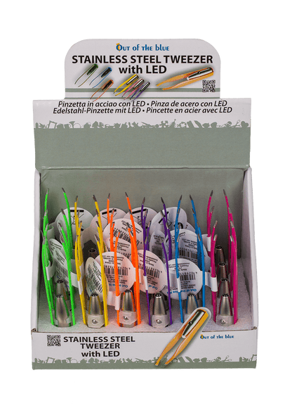 Stainless steel tweezer, Colours,