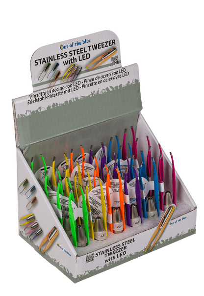 Stainless steel tweezer, Colours,