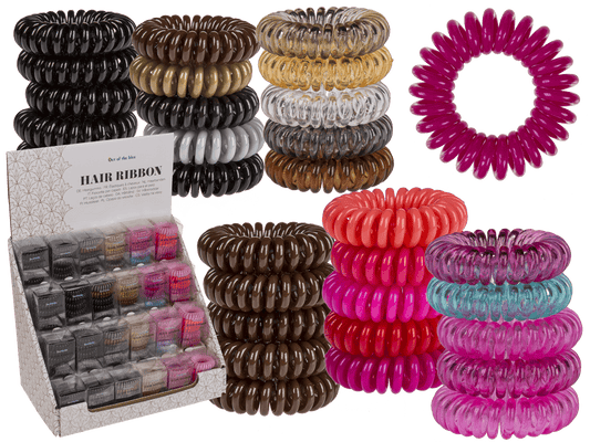Plastic hair ribbon, Telephone cord, made of TPU,