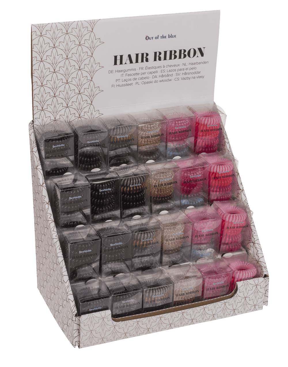 Plastic hair ribbon, Telephone cord, made of TPU,