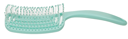 Flexible detangling brush,