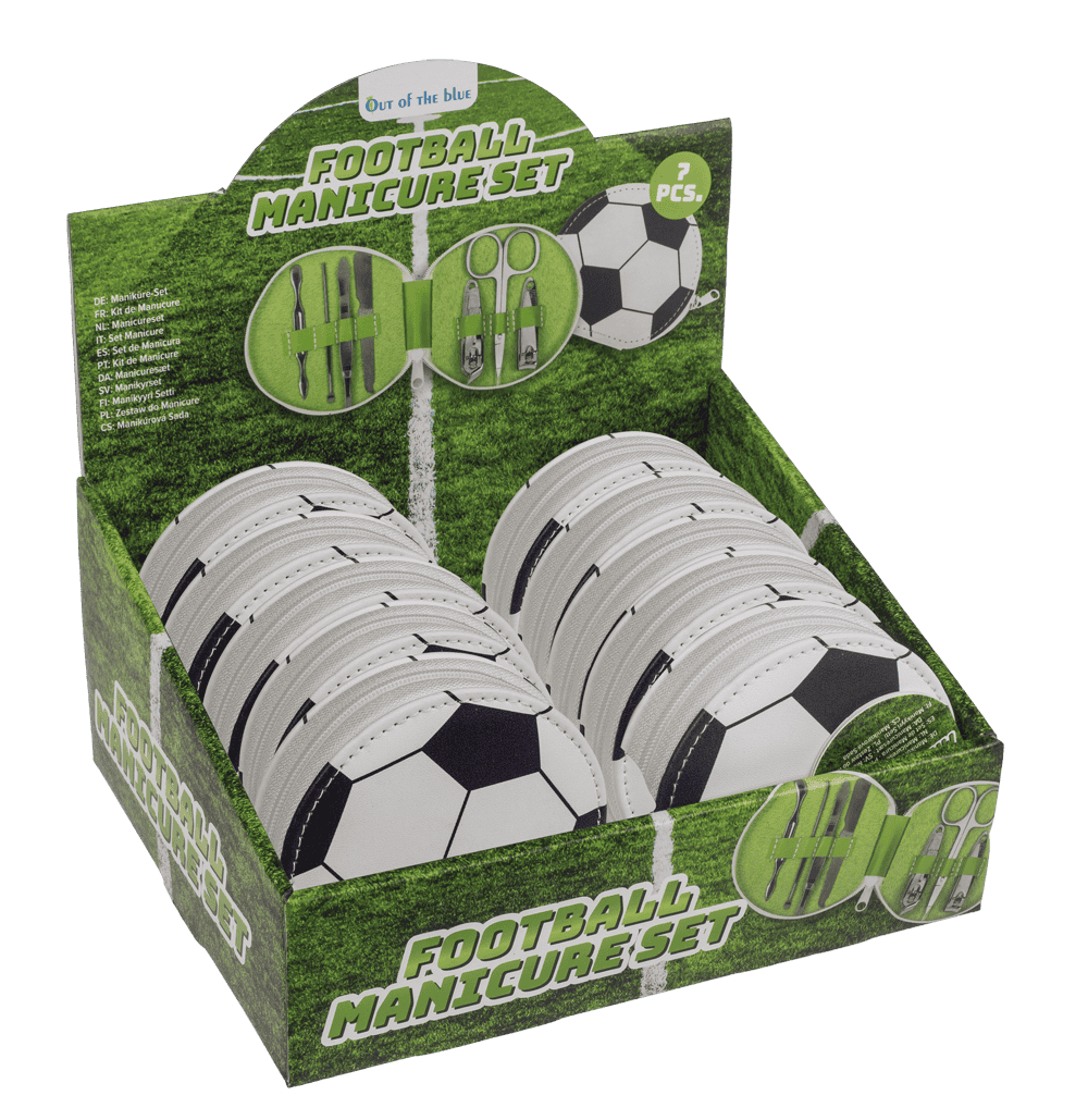 Manicure Set, Football, 7 pcs.,