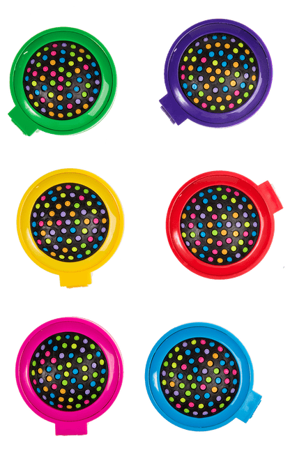 Pocket mirror with brush,