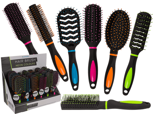 Hair brush, Neon,