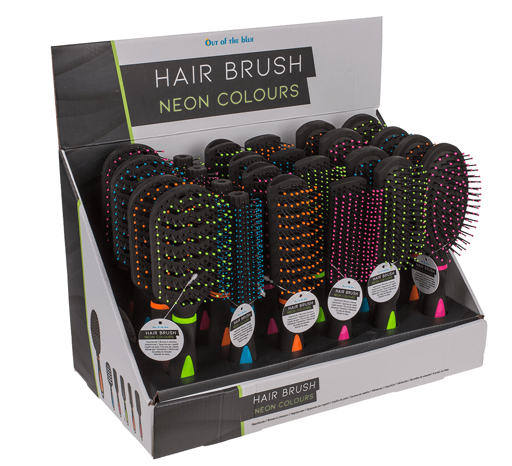 Hair brush, Neon,