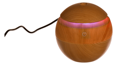 Mini humidifier/oil diffuser, Wooden Optic,