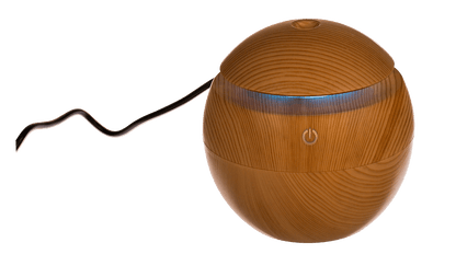 Mini humidifier/oil diffuser, Wooden Optic,