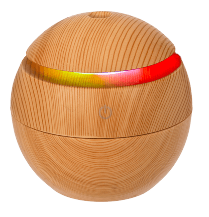 Mini humidifier/oil diffuser, Wooden Optic,
