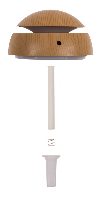 Mini humidifier/oil diffuser, Wooden Optic,