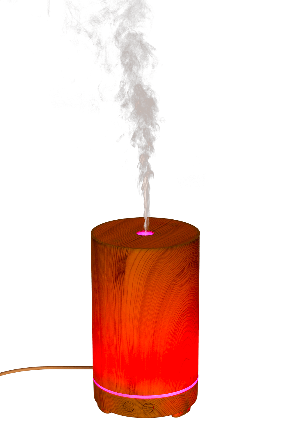 Mini humidifier/oil diffuser, Wooden Tower Optic