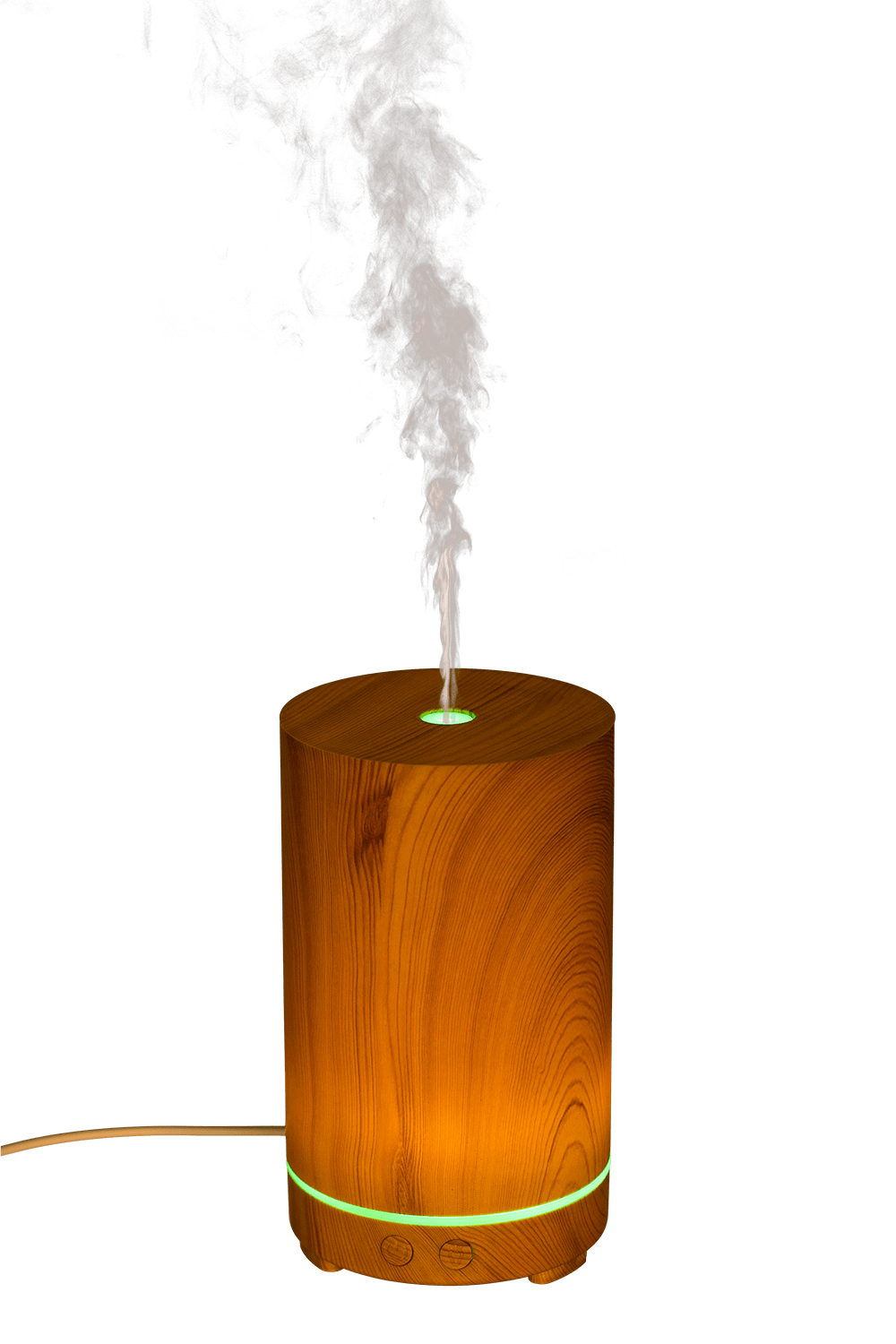 Mini humidifier/oil diffuser, Wooden Tower Optic