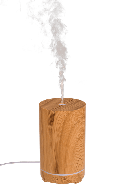 Mini humidifier/oil diffuser, Wooden Tower Optic