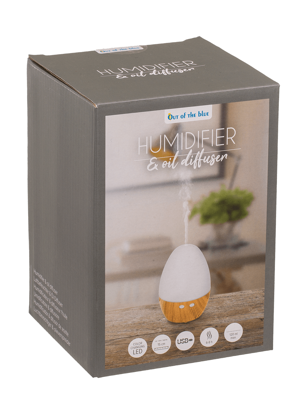 Humidifier/oil diffuser, Egg,