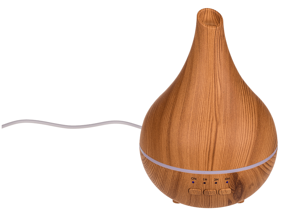 Humidifier/oil diffuser, Wooden Optic II,