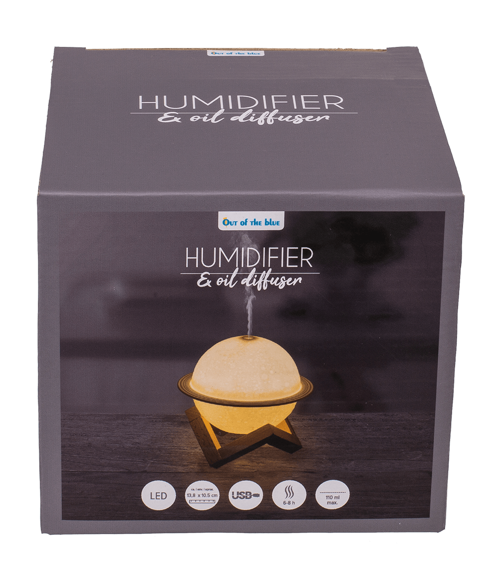 Humidifier/oil diffuser, planet,