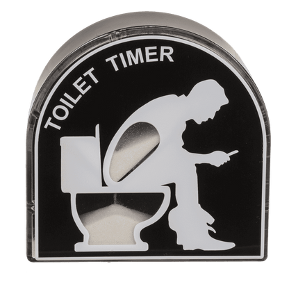Plastic sand hour, Toilet Timer,