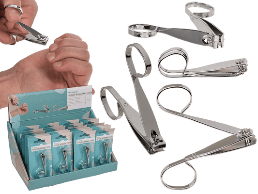 Scissor Action Nail Clippers, approx. 8 x 1,4 cm,
