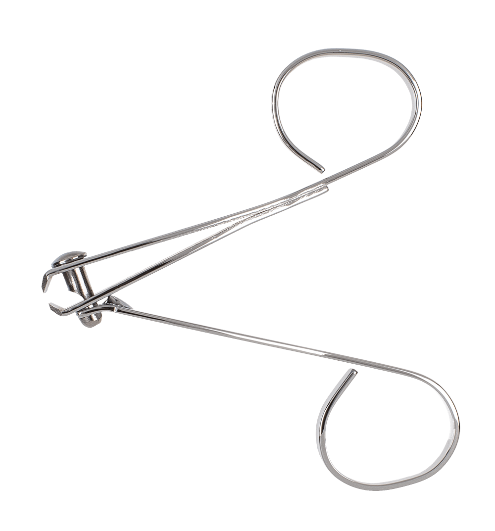 Scissor Action Nail Clippers, approx. 8 x 1,4 cm,