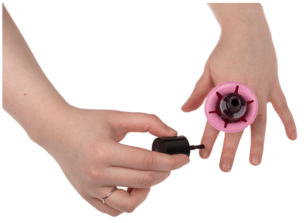 Nail Polish Holder, approx. 5,2 x 5,5 cm,