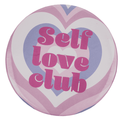 Round shaped pocket mirror, Love,