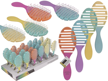 Flexible hair brush, Candy Colours,