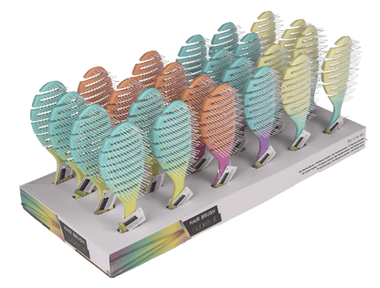 Flexible hair brush, Candy Colours,