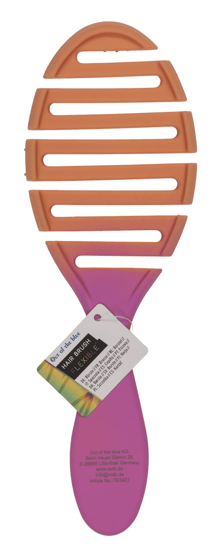Flexible hair brush, Candy Colours,